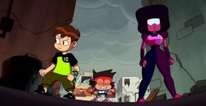 Natal com turma do Cartoon Network