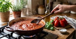 Como fazer molho de tomate caseiro: não cozinhe em fogo alto demais, conheça estes 3 pontos essenciais para alcançar o resultado perfeito