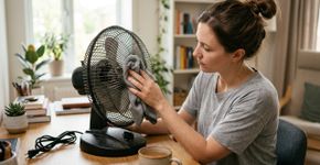 Colocar uma toalha úmida no ventilador antes de limpar as grades: por que é recomendado e para que serve