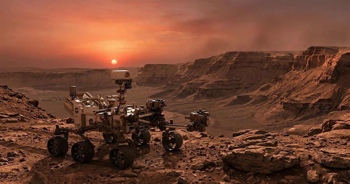 O Perseverance observou Marte novamente em um panorama formado por várias imagens, e o resultado causa uma sensação curiosa: o planeta vermelho parece deserto, mas cada pedra pode estar contando alguma história