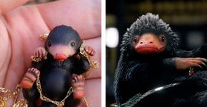 Artista faz sucesso com colar do Pelúcio, de Animais Fantásticos