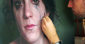 Rubén Belloso cria artes ultrarrealistas usando giz