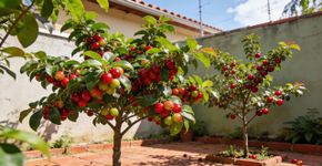 Frutas no quintal sem dor de cabeça: árvores frutíferas de pequeno porte ideais para casas com pouco espaço