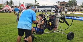 Ribeirão Pires abre inscrições para 3º Voo de Paramotor Inclusivo voltado ao público 60+
