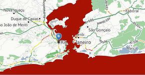 Maplink tinge mar do Rio com sangue de tubarões mortos