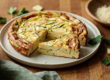 Featured side: Tem abobrinha em casa? Aprenda essa torta de liquidificador para o lanche da tarde