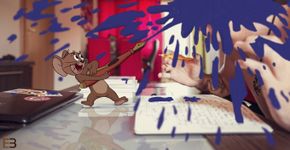 Artista leva personagens de desenhos animados para a vida real em série fotográfica