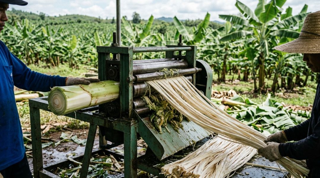Depois de tratadas, as fibras podem ser incorporadas a fios e tecidos, muitas vezes misturadas com algodão, viscose ou outras matérias-primas.