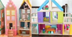 20 lindas casas de boneca de sucata que qualquer um pode fazer