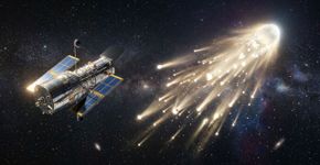 O Hubble capturou um cometa se desintegrando em tempo real puramente por acaso, e as chances de ver isso acontecer naquele exato momento eram notavelmente baixas
