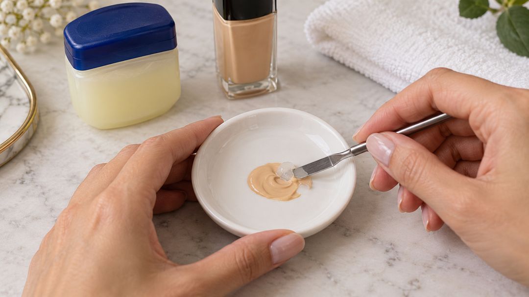A mistura pode proporcionar luminosidade, mas também comprometer a duração da maquiagem.