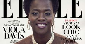 Viola Davis samba na cara de todo mundo em capa da ELLE