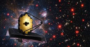 O Telescópio Espacial James Webb detectou manchas vermelhas estranhas no universo primitivo, e agora um estudo sugere que elas não eram galáxias, mas buracos negros jovens crescendo em ritmo acelerado