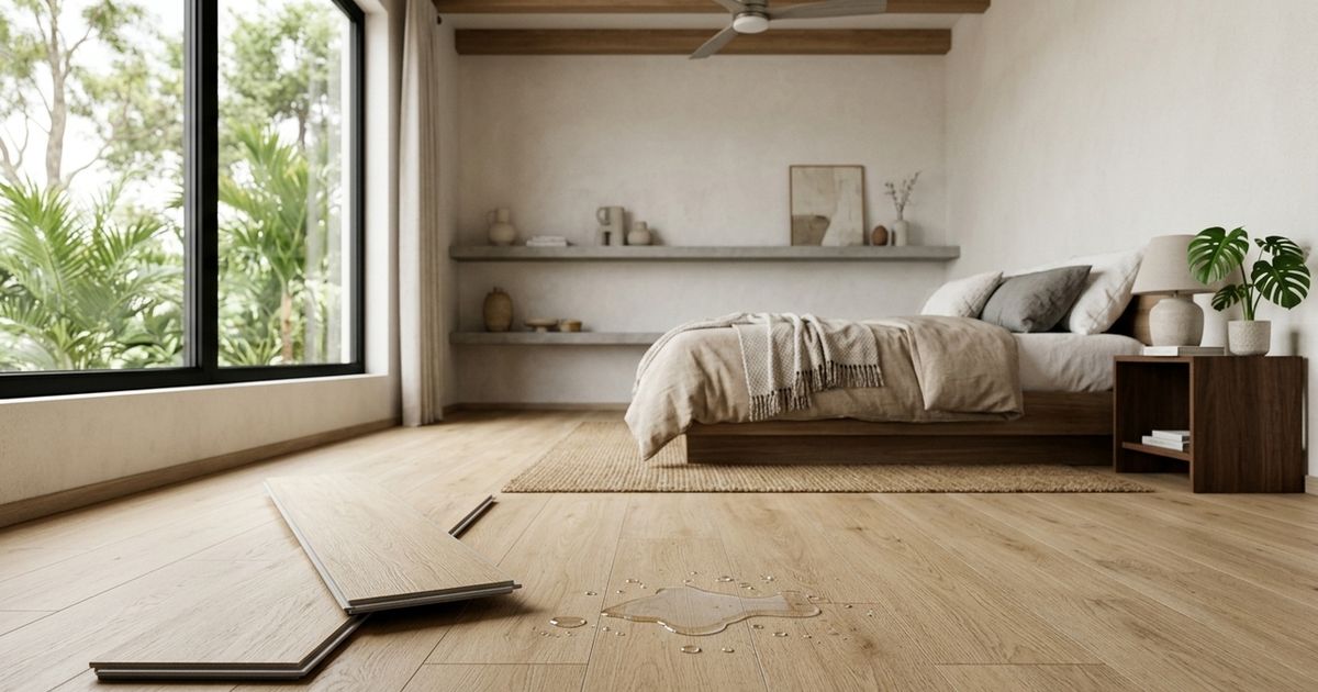 Adeus, piso laminado no quarto: a nova opção mais silenciosa, fácil de instalar e que não estufa com umidade