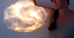 Luminária de nuvem: uma forma criativa de decorar sua casa