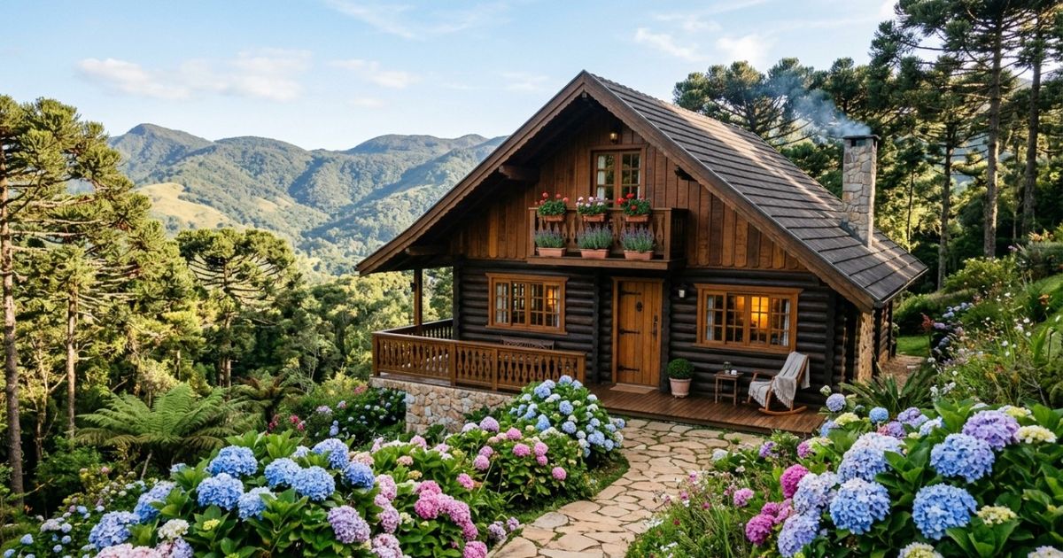 A “Suíça Brasileira” que ganhou fama nas montanhas como destino de saúde e hoje encanta com chalés de inspiração alpina, araucárias e o clima frio da Serra da Mantiqueira para descobrir a cada passeio