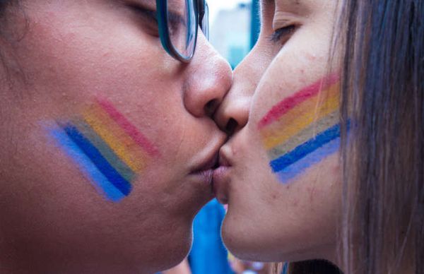 Parada LGBT na avenida Paulista 