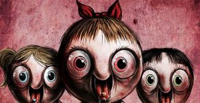 Artista transforma personagens de desenhos animados em viciados em drogas