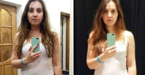 Jovem tira fotos em provadores de lojas para mostrar diferenças