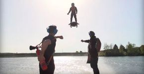 [vídeo] Francês bate recorde ao percorrer mais de 2 km em um skate voador
