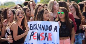 Alunas se mobilizam contra proibição de shorts em escola