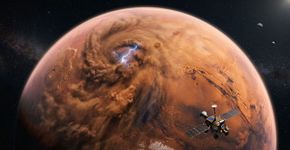 Relâmpagos foram detectados em Marte pela primeira vez, e o rover Perseverance capturou algo que parecia impossível
