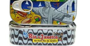 ‘Ar’ de cidades brasileiras é vendido em latas de sardinha