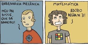 Tirinhas mostram como é o 1º dia de aula em cada curso da universidade