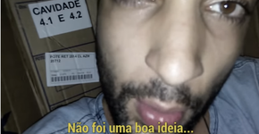 Youtuber brasileiro se envia pelo correio e fica 24h em uma caixa