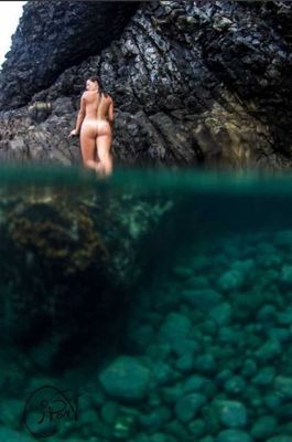 Fabiula Nascimento em paisagem exuberante