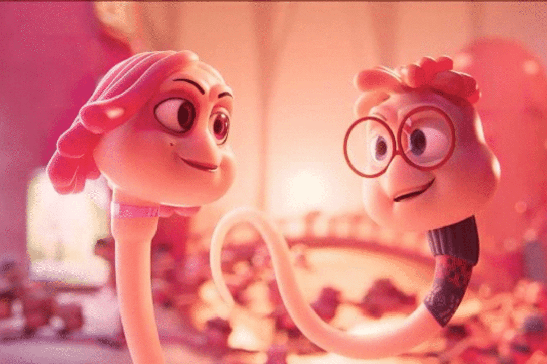 “Espermagedom” mistura humor adulto e aventura ao acompanhar dois adolescentes em sua primeira experiência sexual (Imagem: Reprodução digital | 74 Entertainment, Qvisten Animation e Clube Filmes)