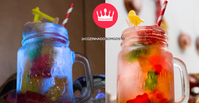 Brilha no escuro: drink carnaval