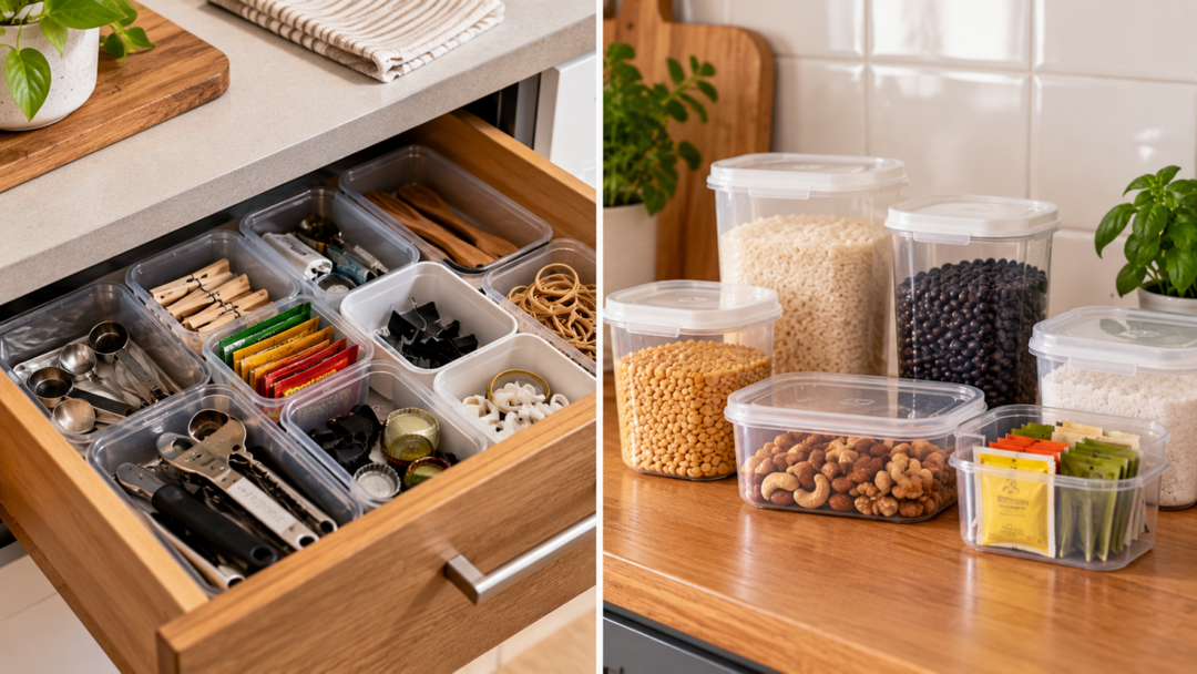 Embalagem vazia pode ajudar a organizar a cozinha. Veja quais recipientes podem ser reaproveitados, como limpá-los e quando é melhor encaminhá-los para reciclagem.