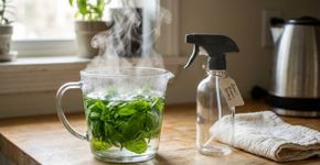 Você tem folhas de manjericão? Se sim não precisa mais comprar aromatizador