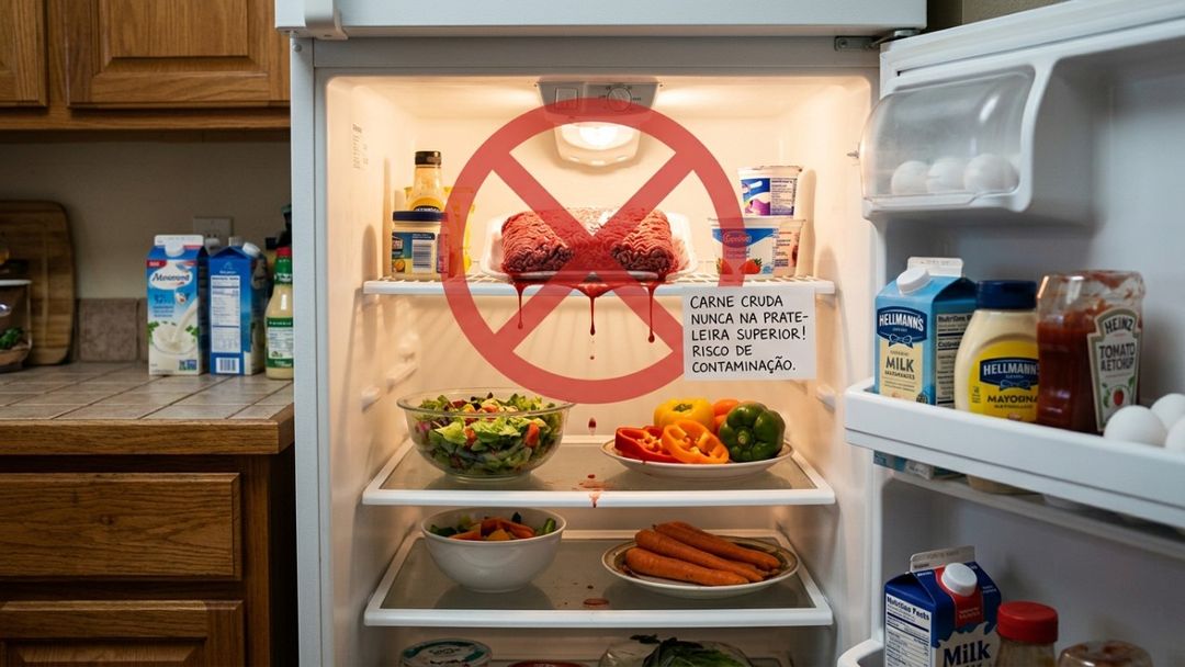 Adotar práticas simples de vedação e higiene no refrigerador garante refeições seguras e livres de bactérias perigosas.