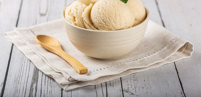 Sorvete de baunilha low carb super especial