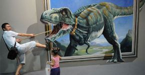 Exposição interativa mostra obras de arte em 3D