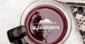 Saiba como fazer o drink sueco de mirtilo, ótimo para recuperar a energia
