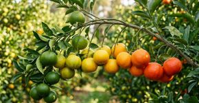 A fruta que muda de cor antes de amadurecer chama atenção por este detalhe