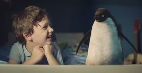 A amizade mais linda entre um menino e um pinguim