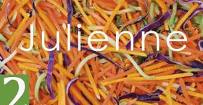 Conheça a técnica de cortes Julienne