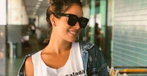 Thyane Dantas copia camiseta de Bruna Marquezine