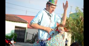 A folia no terreiro de seu Mané Pacaru