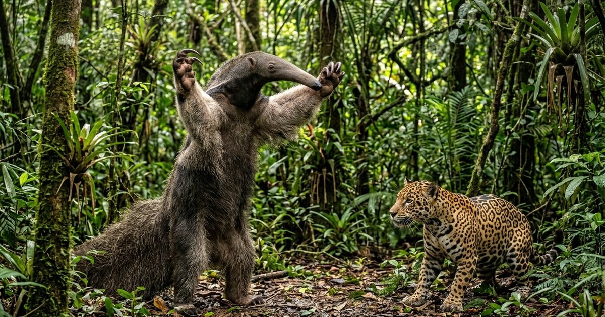 O animal que traz alerta pois consegue matar onças-pintadas na Amazônia ao fincar suas enormes garras