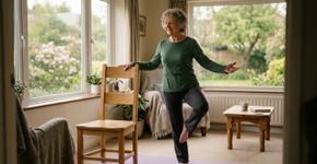 Instrutores de ioga concordam: “Mulheres que desejam ter mais equilíbrio a partir dos 60 anos precisam de exercícios diários para fortalecer as articulações e a postura.”