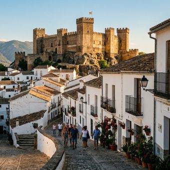 Featured mobile: A vila medieval perfeita para explorar a pé: um castelo do século X quase intacto e um belo complexo histórico-artístico