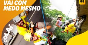 Rapel na Ponte do Sumaré em SP: vai encarar?