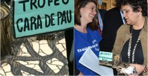Ministra do Meio Ambiente recebe prêmio ‘Cara de Pau’ de ativistas que lutam contra o desmatamento