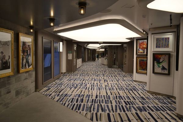 Interior do Norwegian Prima