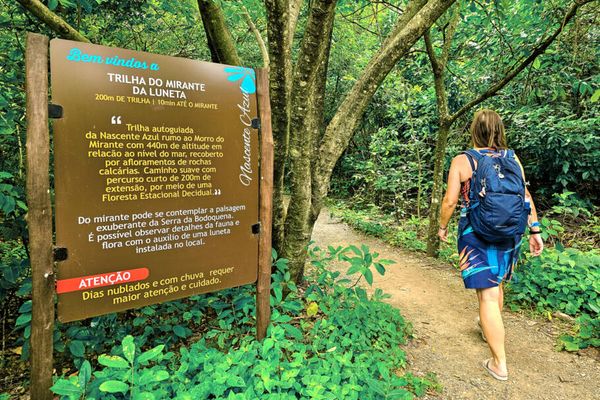 O acesso ao balneário da Nascente Azul está incluso no ingresso da flutuação